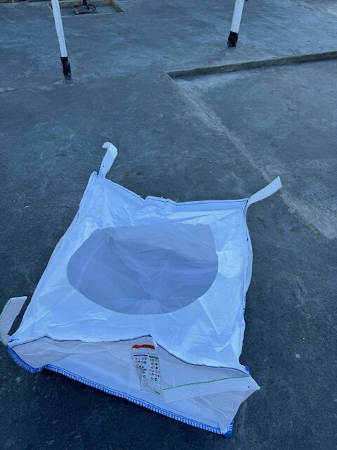 Concrete washout bag